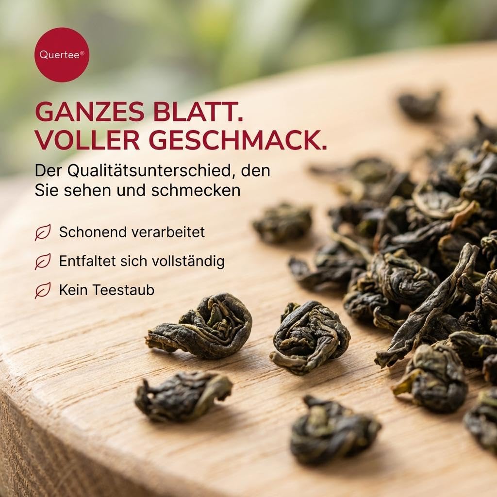 Té orgánico Oolong – China Oolong té orgánico – 500 g – sin aditivos ni sustancias aromáticas para más de 200 tazas de té suelto de Quertee
