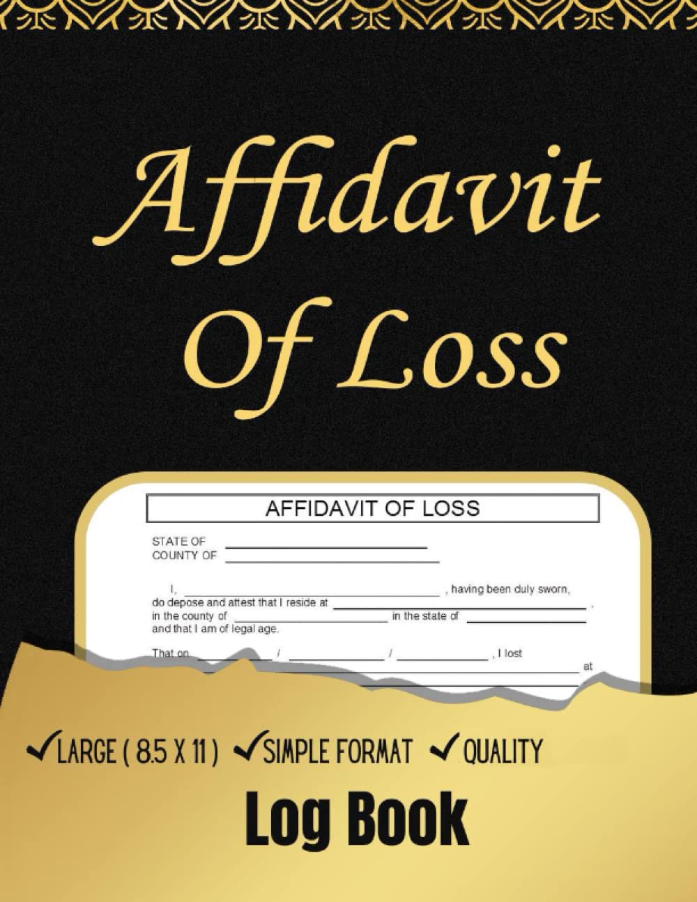 Buy Affidavit Of Loss affidavit of loss can be used by public notaries