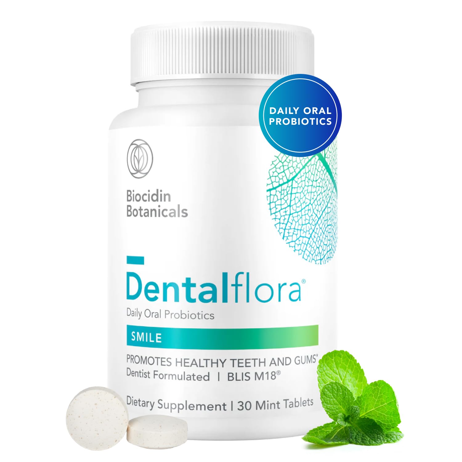 Bio-Botanical Research Biocidin Dentalflora Oral Probiotic