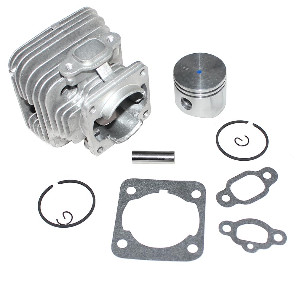Kit de pistón cilíndrico para Oleo-Mac 741 BC420T BCF420 Sparta 42 44 420 440 441 4400 OM43 Efco Stark 37 38 42 44 8410 DSF4200 EF4300