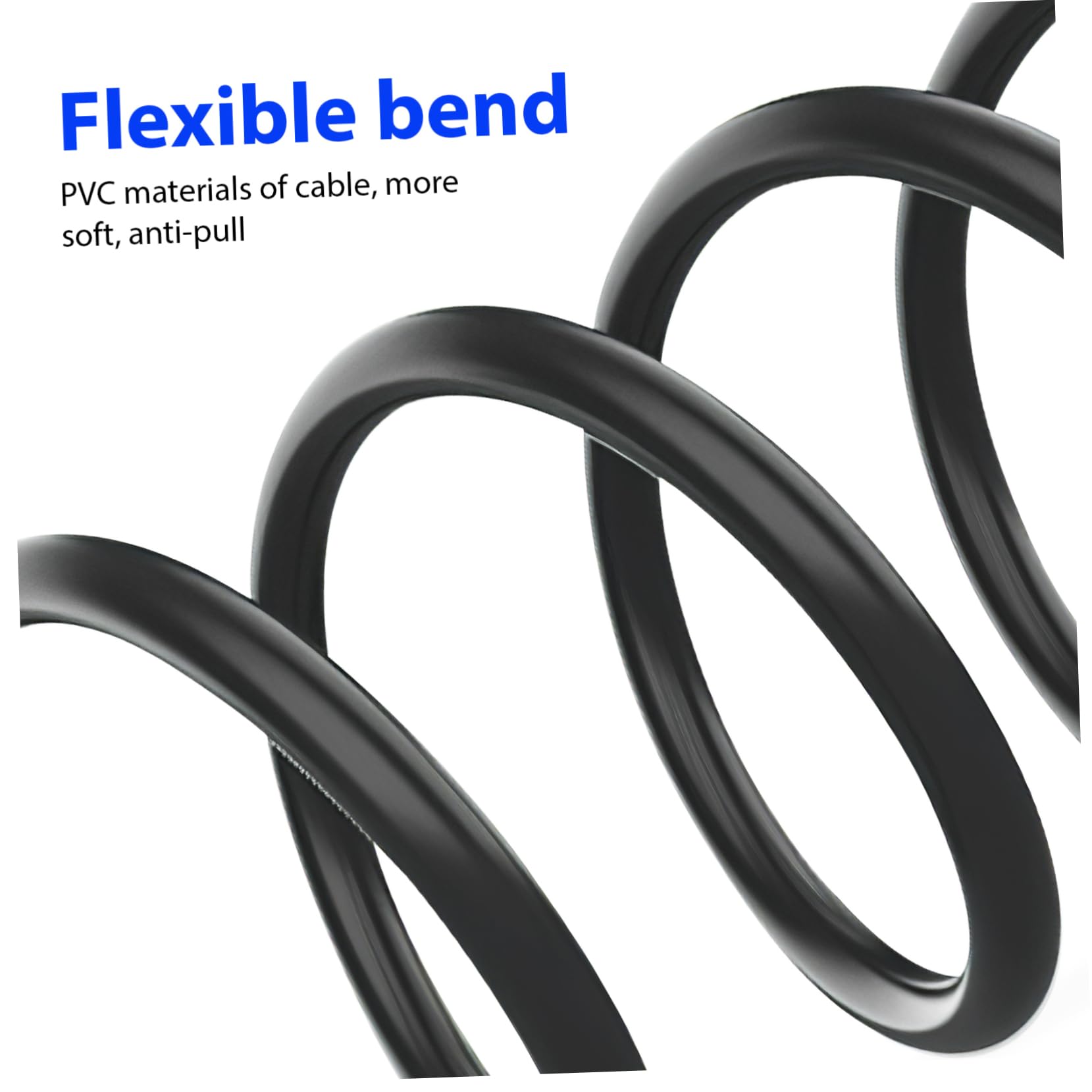 Housoutil 5 Sätze Audio-klinkenkabel Speaker Cables Lautsprecherkabel Kopfhörerkabel Stereokabel Verlängerungskabel Mikrofonkabel Audiokabel Mit Buchsenstecker Laptop-kabel Pvc 8 Stück * 5