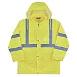Standard High Visibility Reflective Lightweight Rain Jacket