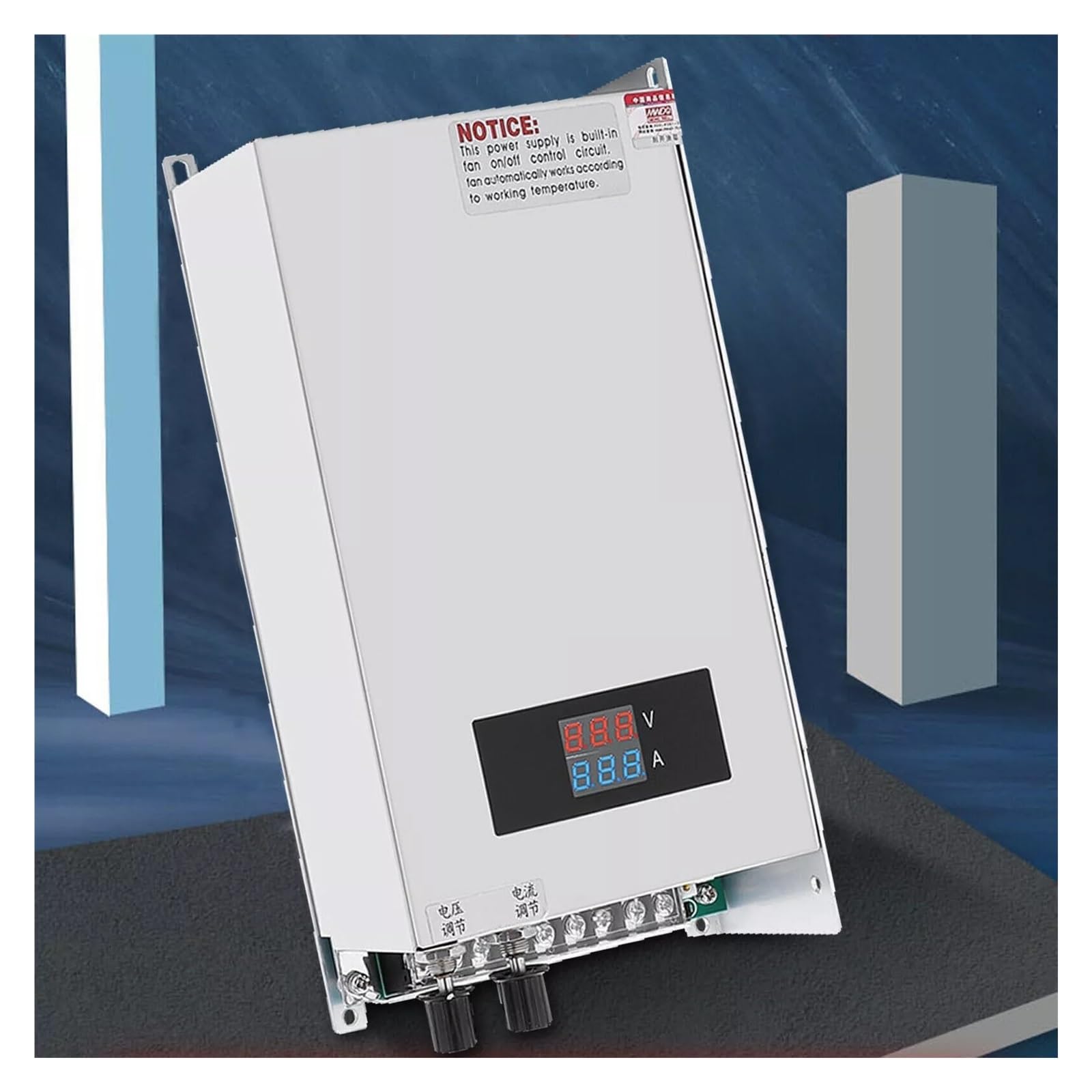 EDEDE Trasformatore LED Alimentatore Switching Regolabile AC 0-48V DC 1000W 48V 20A modalità di commutazione di Tensione e Corrente