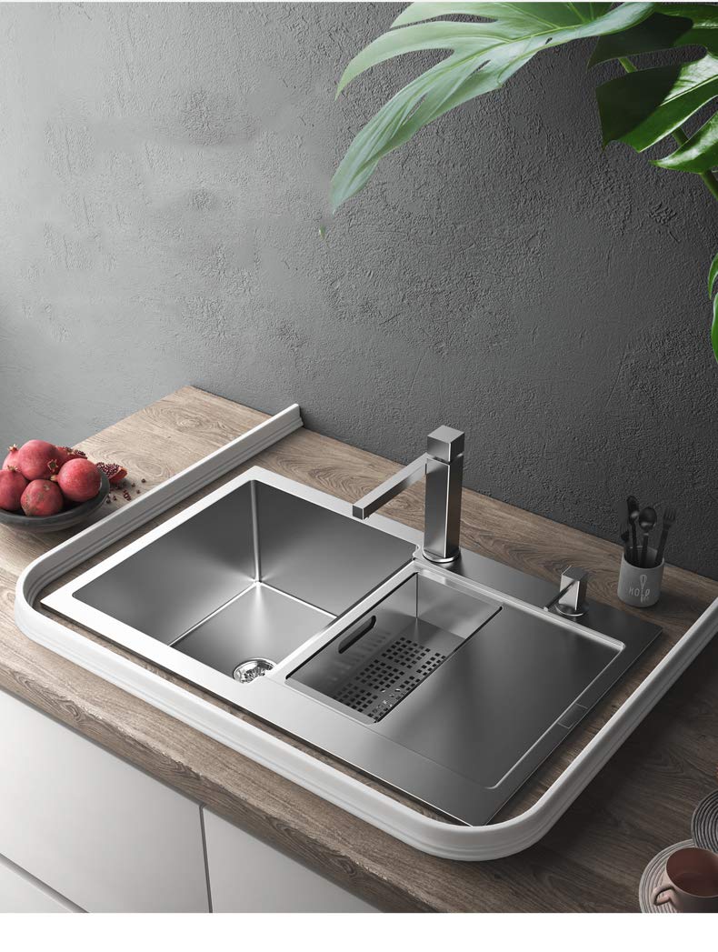Tapón de Agua de Silicona para el baño, protección contra Salpicaduras de Ducha, umbral de Puerta de Ducha Plegable, Mantiene el Agua Dentro del umbral,Azul,3m