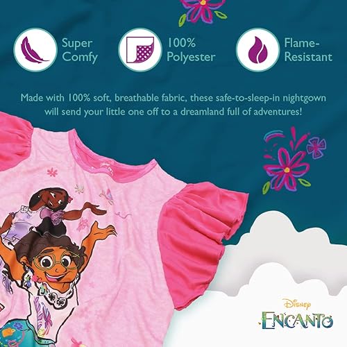 Miniatura 3 de Disney Frozen - Pijama de algodón para niña (4 piezas)