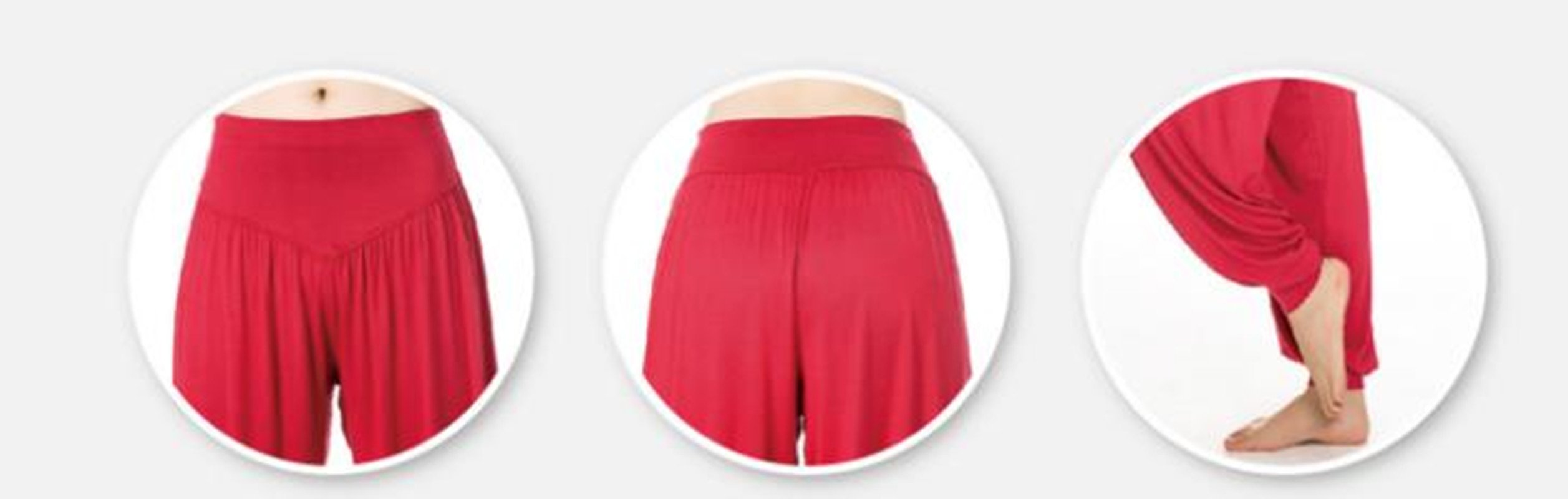 Pantaloni da donna modal, elastici, per sport, yoga, danza, jogging, dance