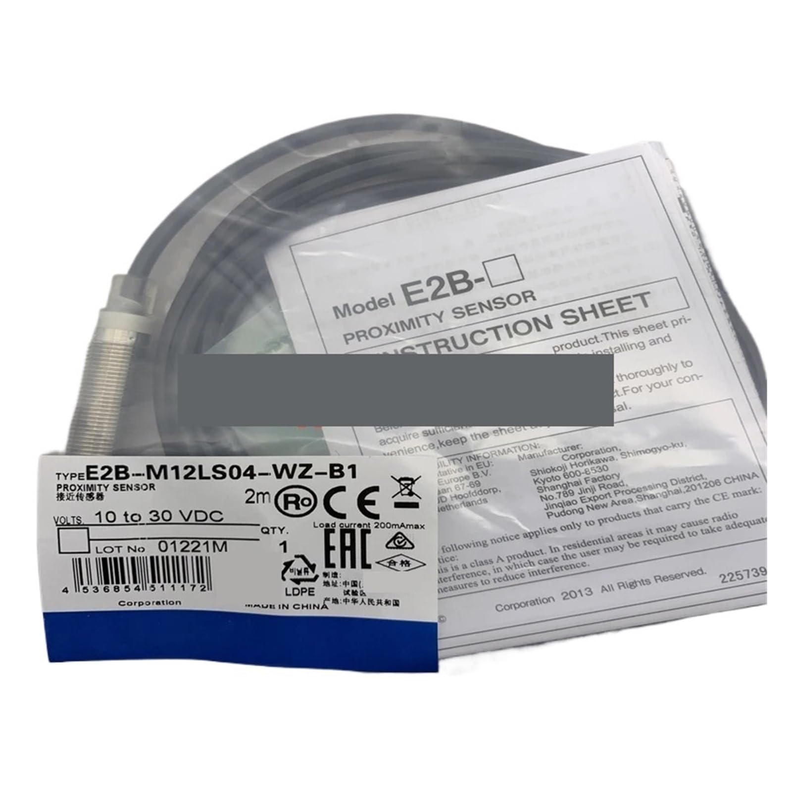 BALYDLUL E2B-S08KN04-WP-C1 proximity switch sensor