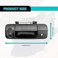 Vista 2 de Puerta trasera de repuesto para cámara de visión trasera, compatible con Toyota Tundra 2007 2008 2009 2010 2011 2012 2013 Reemplaza 69090-0C051