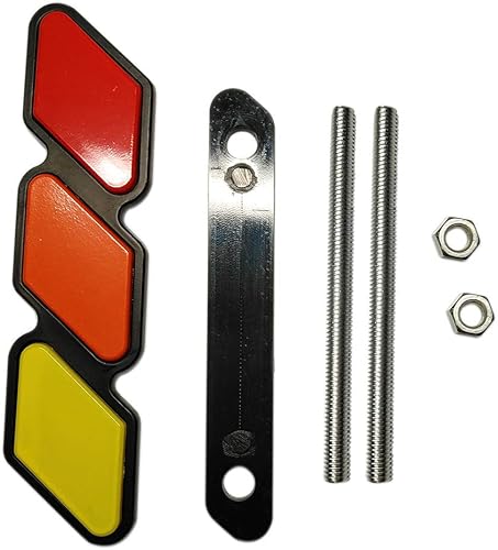 EMBLEMA de 3 rejillas tricolor EA para Toyota Tacoma TRD Pro 2018 2019