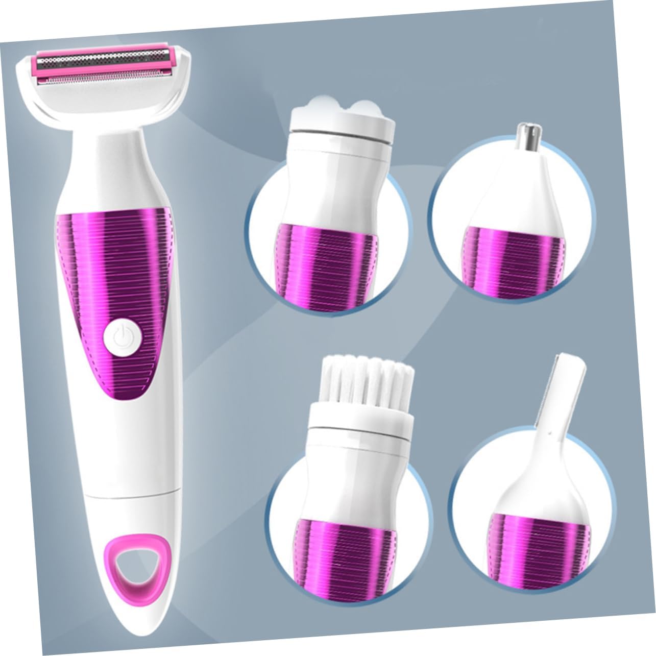 SAFIGLE Body Hair Removal Electric Shaver Women's Hair Trimmer Eyebrow Shaver Water Washable Device
