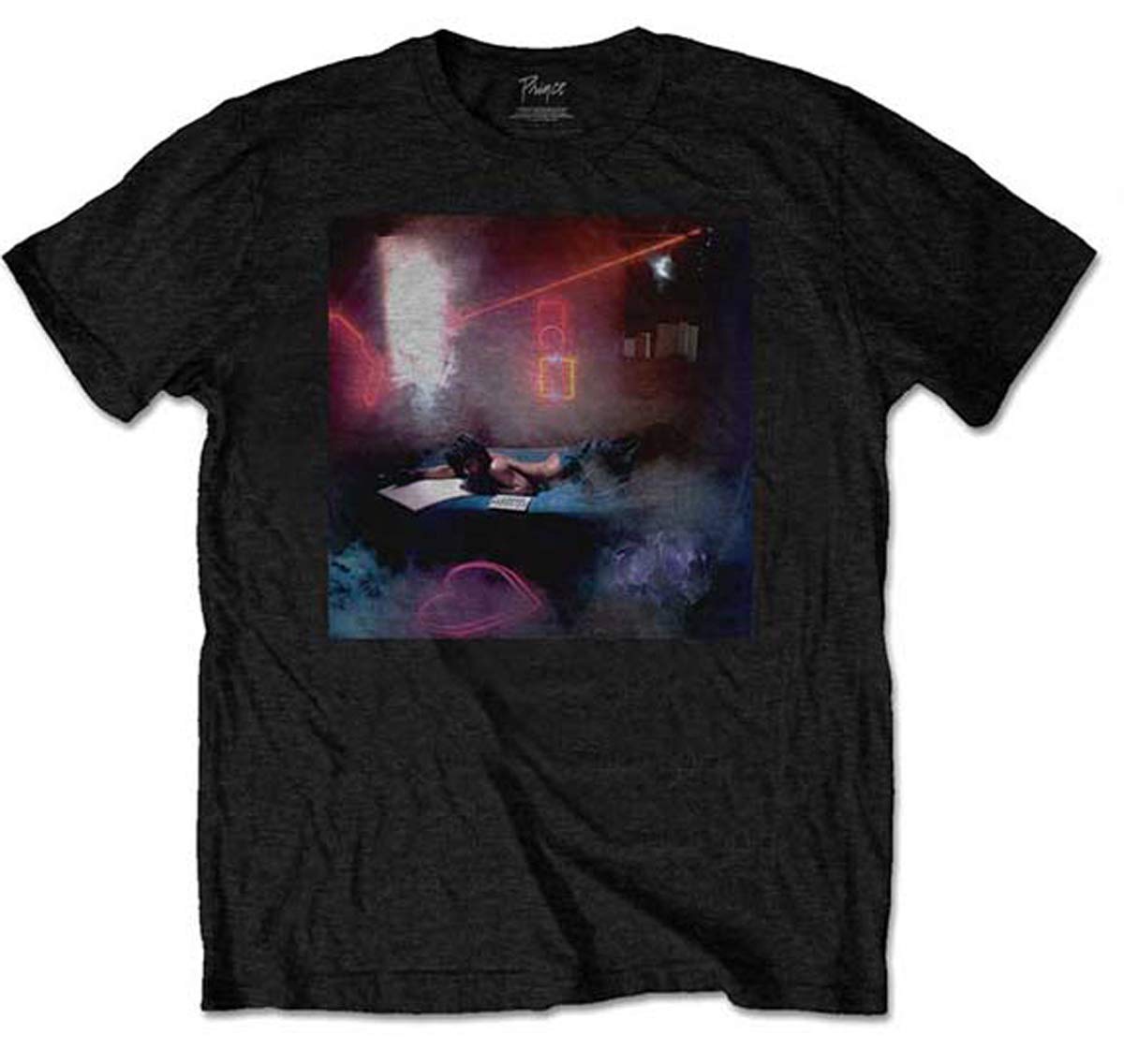 Prince Watercolours Official Tee T-Shirt Mens Unisex (XX-Large) Black