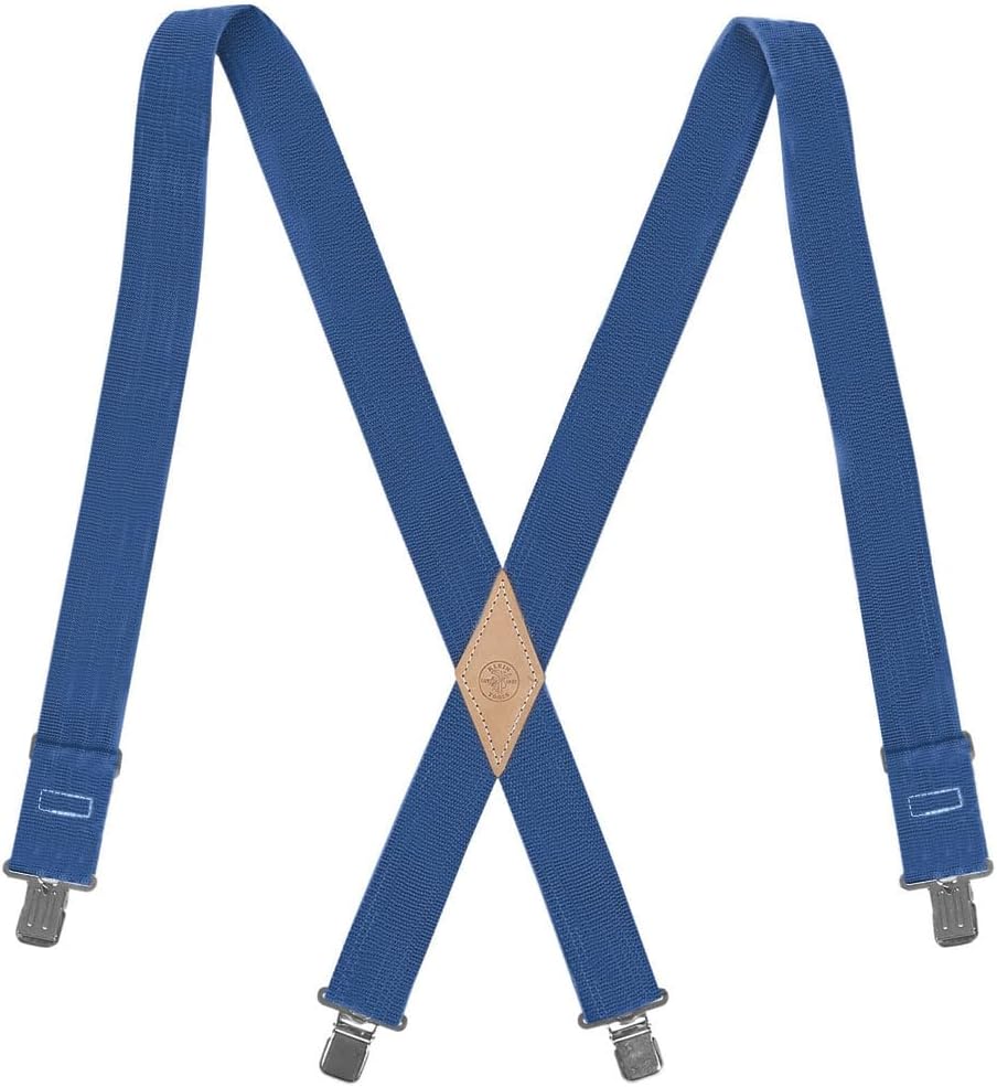 Klein Tools 60210B Nylon-Web Suspenders with Adjustable Back