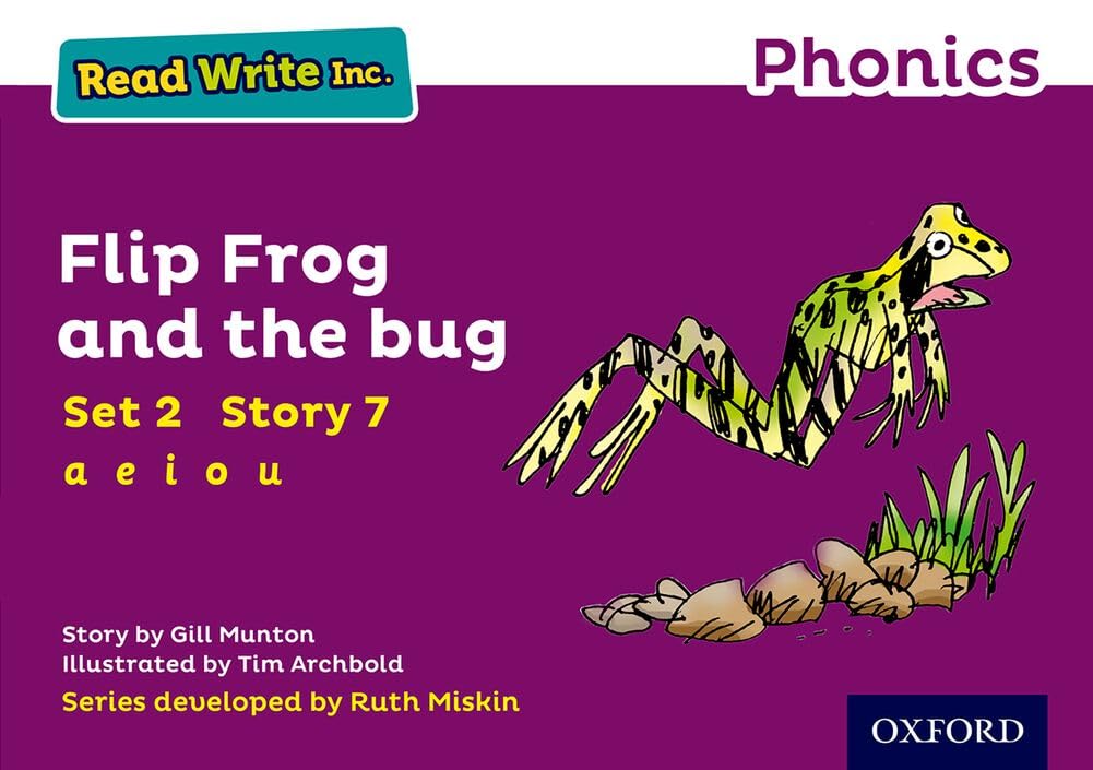 Flip Frog and the Bug (Purple Set 2 Storybook 7) (Read Write... - Munton, Gill