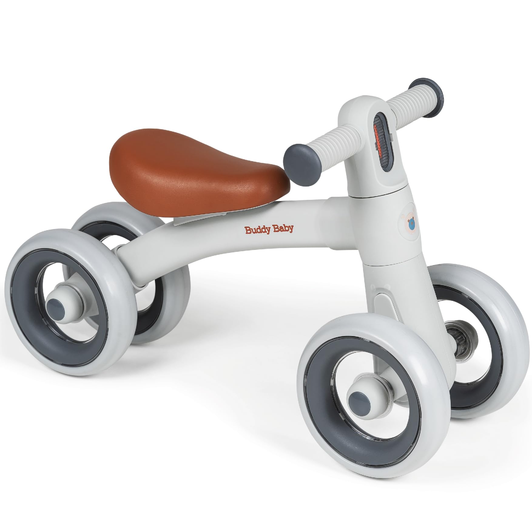 BUDDY BABY Xrider - Bicicleta sin Pedales para niños a Partir de 1 Año de Equilibrio, Juguetes Bebés de 12 a 24 Meses, Bici Bebe con Luz, Pimera Bicicleta Infantil como Regalo Cumpleaños