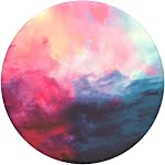 PopSockets PopGrip: Phone Grip and Phone Stand, Collapsible, Swappable Top, Cascade Water