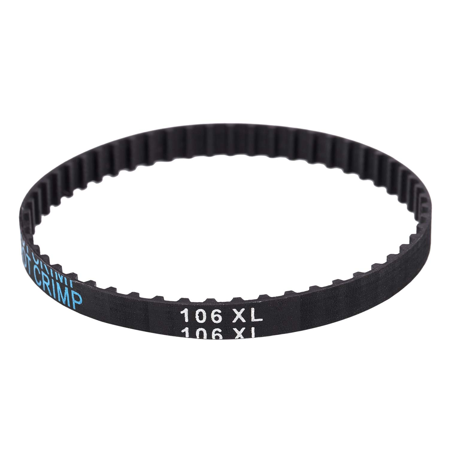 106XL 031 53 Dents 7.9mm Largeur Machine de séchage Caoutchouc Courroie de distribution Noir