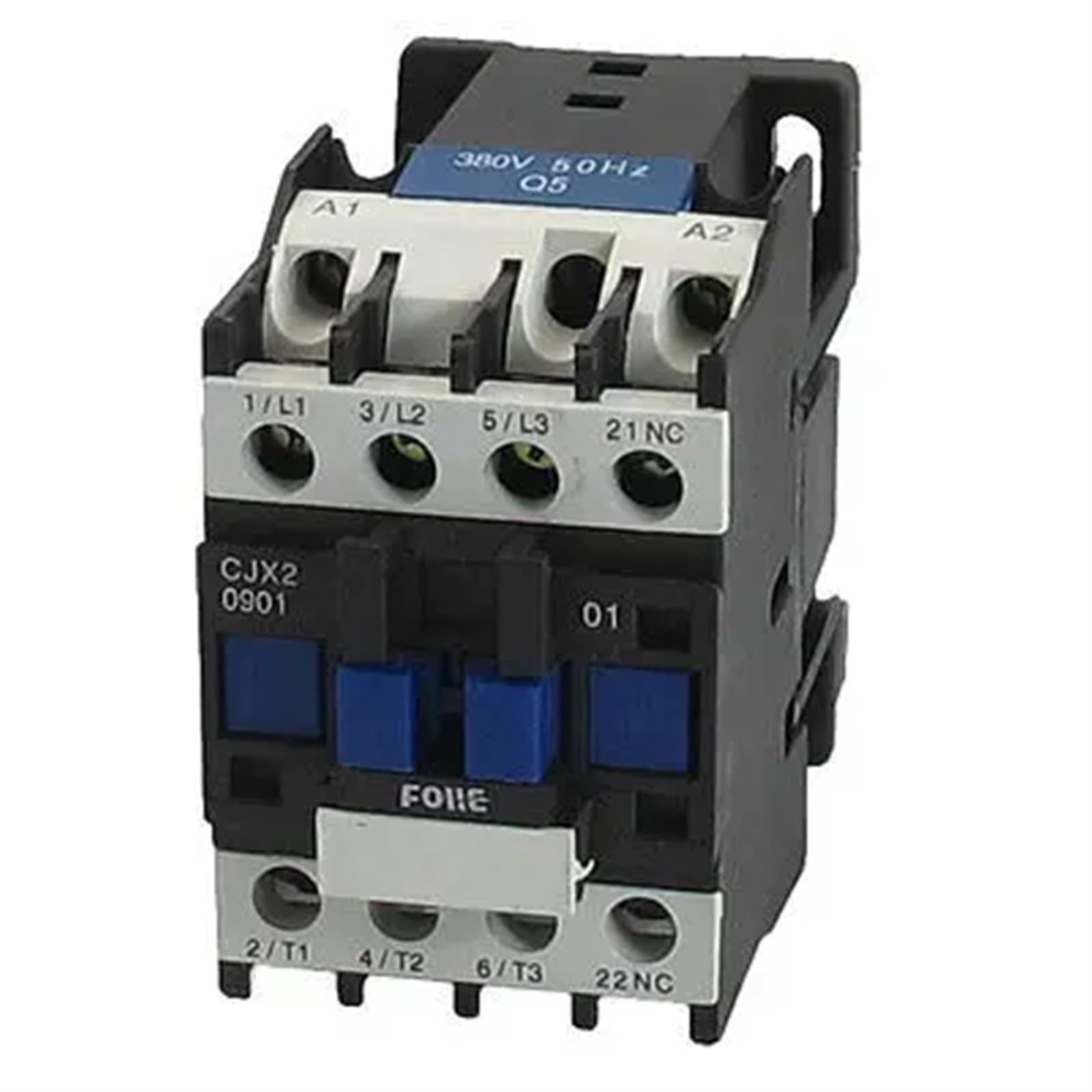 QEFHSVVZE 380V Coil Motor Controler AC Contactor 3P 3 Pole NC 660V 5.5KW CJX2-0901