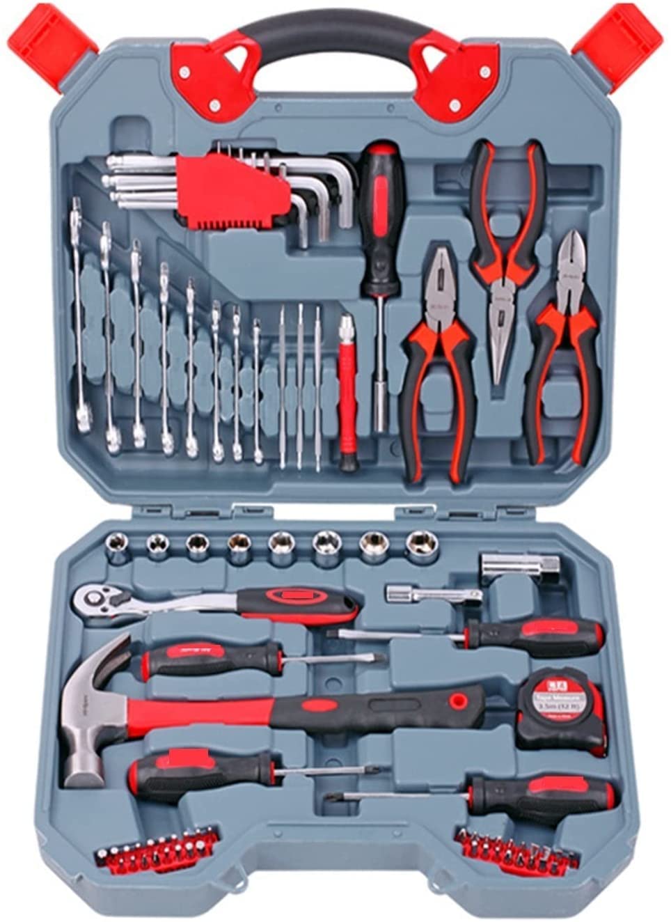 Narzędzie do naprawy samochodu klucz dynamometryczny z grzechotką klucz śrubokręt zestaw gniazd Combo zestaw narzędzi rower narzędzie do naprawy samochodów mechanik