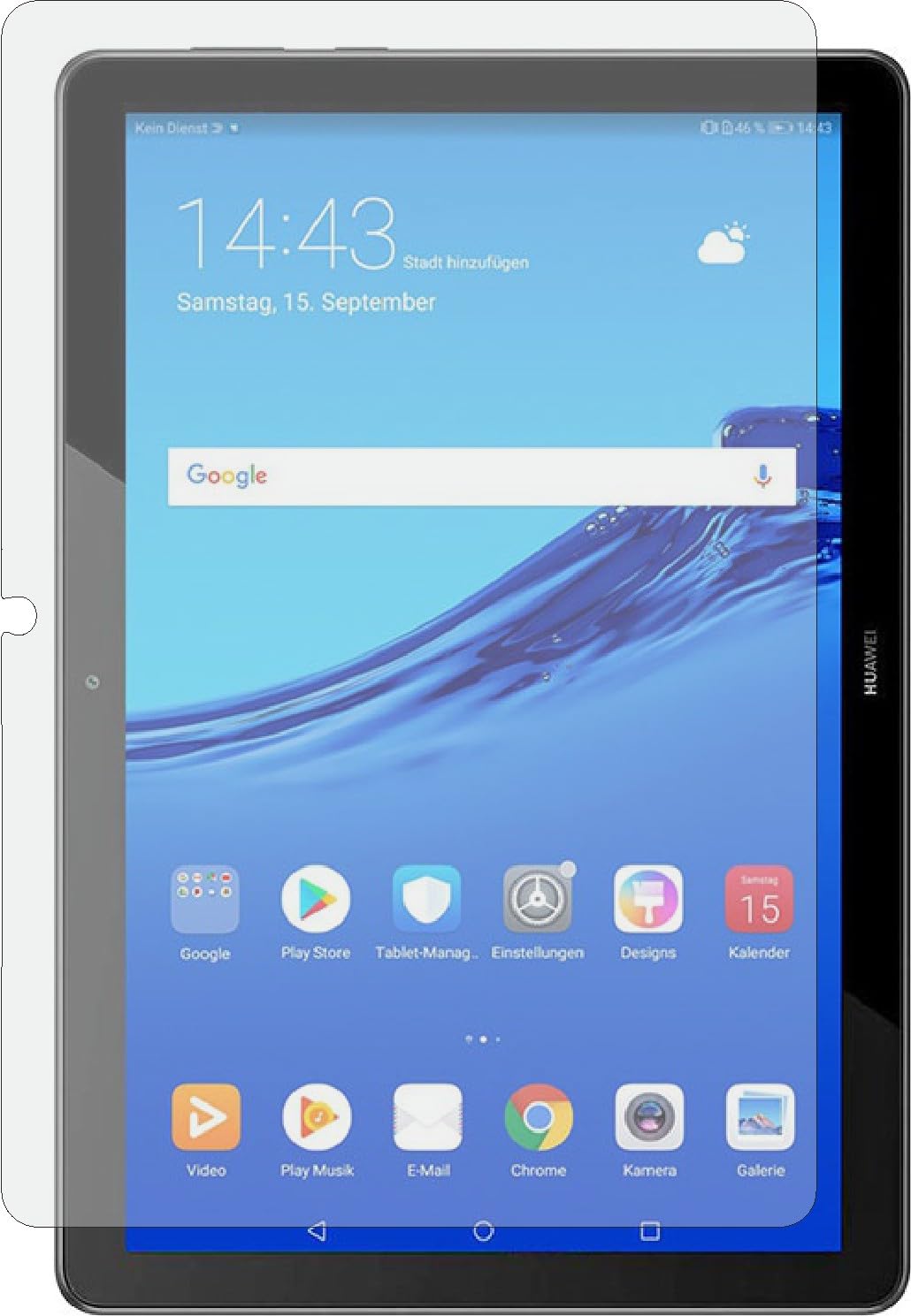 TELTREK Screenguard For Huawei Mediapad T5, Fiber Tempered Glass Screen Protector, Screen Guard (B0CM743W8Q) Amazon Price History, Amazon Price Tracker