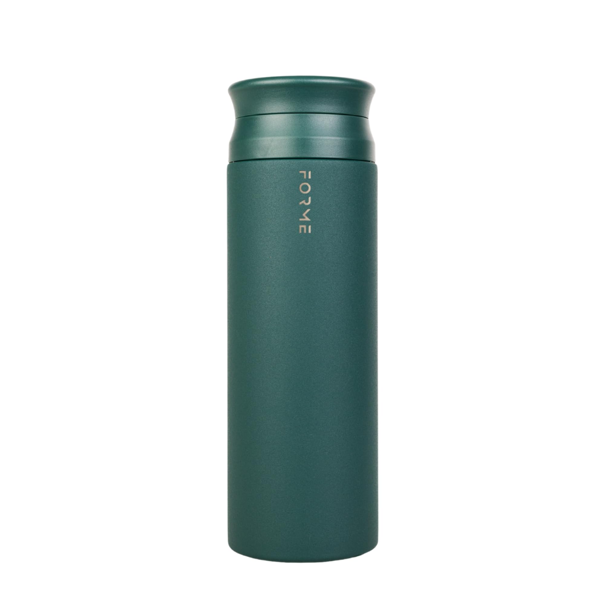 FORME - Blender Shaker Bottle, Leakproof Double Insulated Stainless Steel, Noiseless Shaker Bottle for Hot & Cold Drinks, Ideal for Protein & Supplement Shakes (Jungle, 23.7 ounces)
