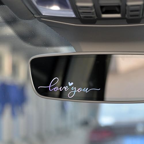 Vista 175 de 3 calcomanías con texto “Hello Beautiful” para espejo retrovisor, decoración de vinilo, accesorios para regalar para el auto, decoración para mujer