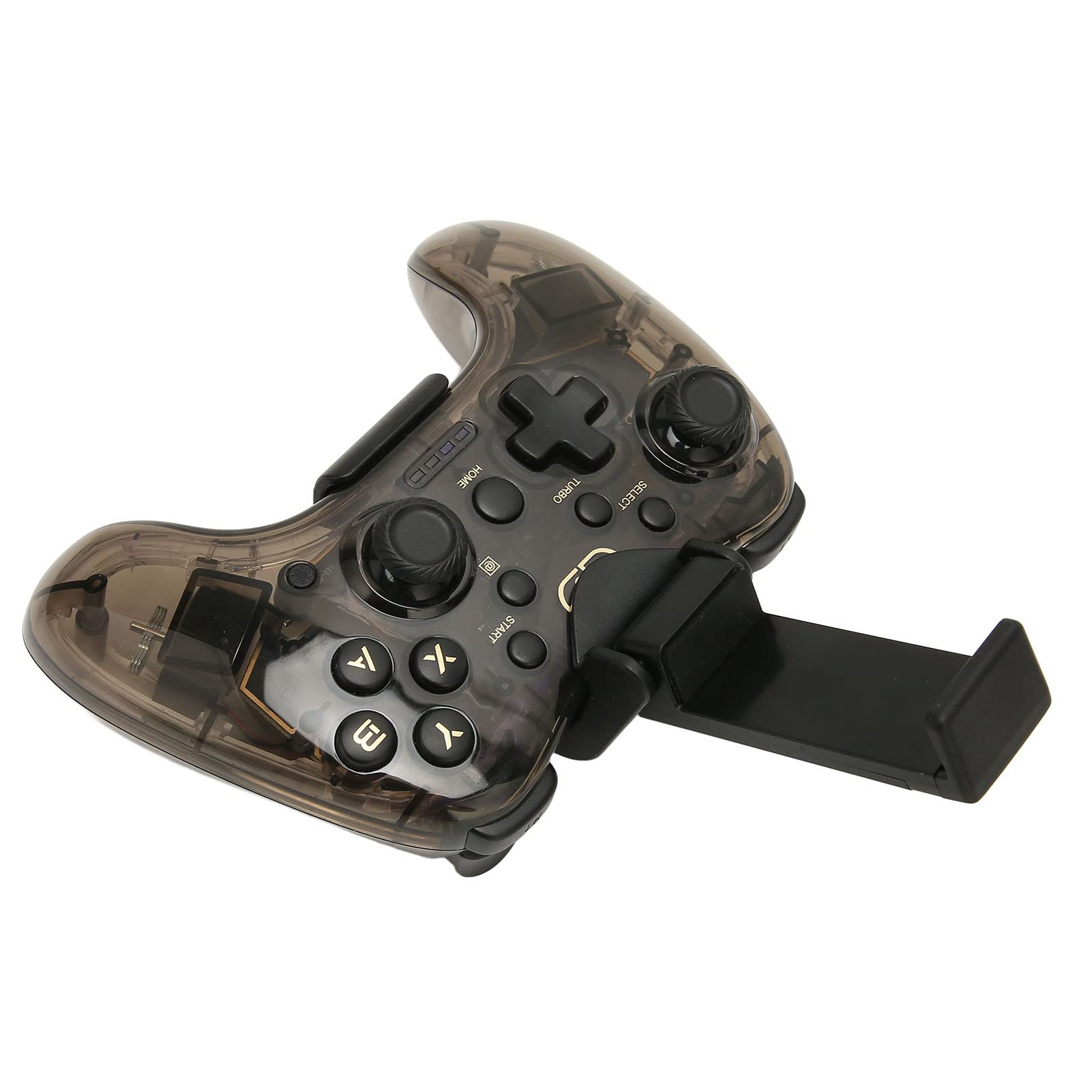 YUYTE Controlador de Juego Inalámbrico, Mando a Distancia con Retroiluminación RGB y Motores de Vibración, para PC IOS