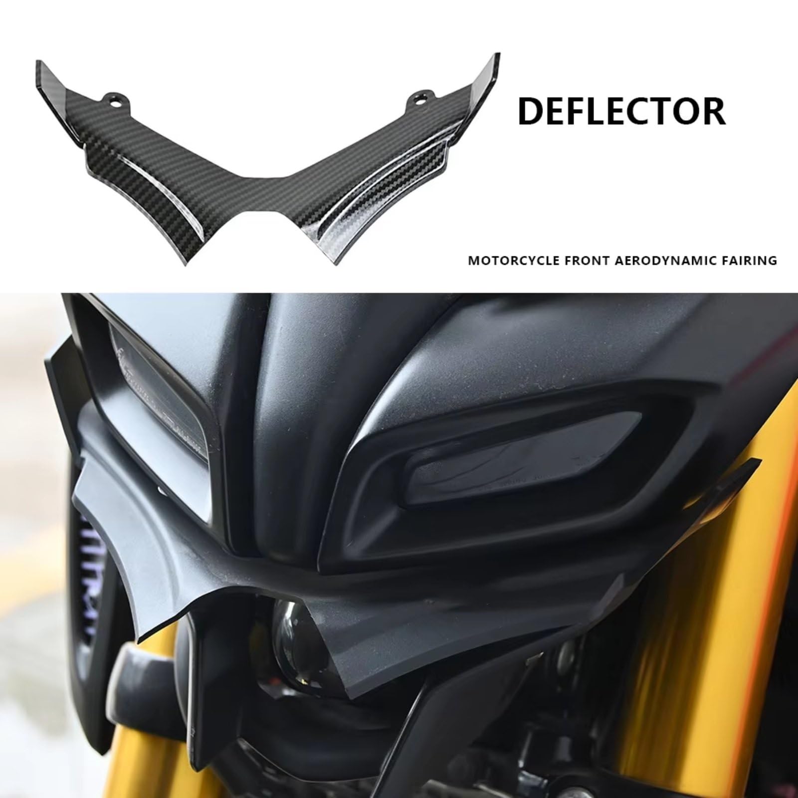 Motorrad-Flügelspoiler Für MT-15 Für MT-125 Aerodynamisches Winglet