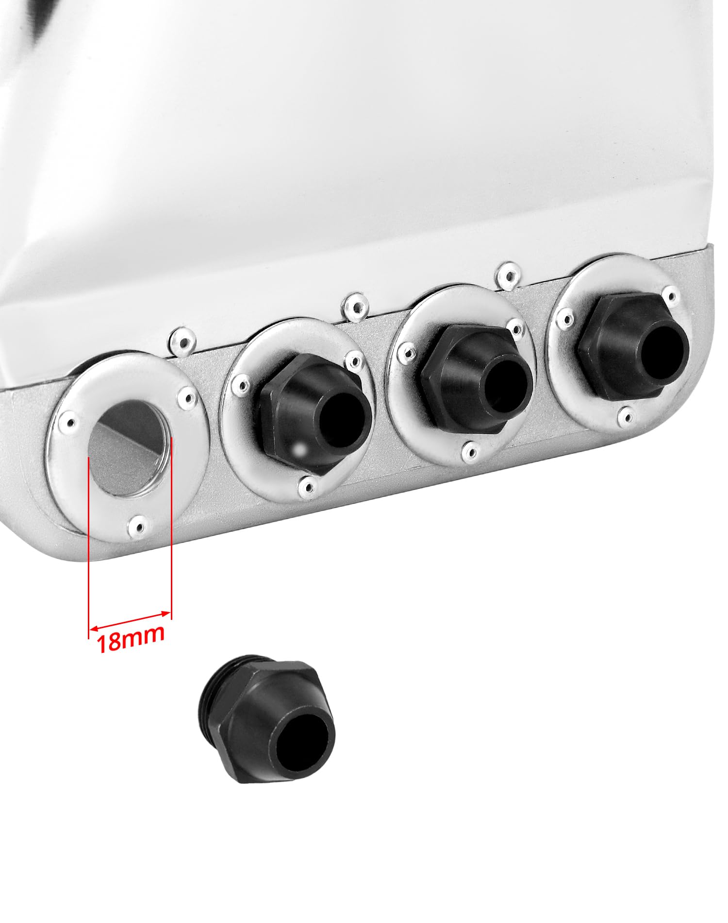 QWORK® cementmortelspuitpistool voor muren met 4 metalen