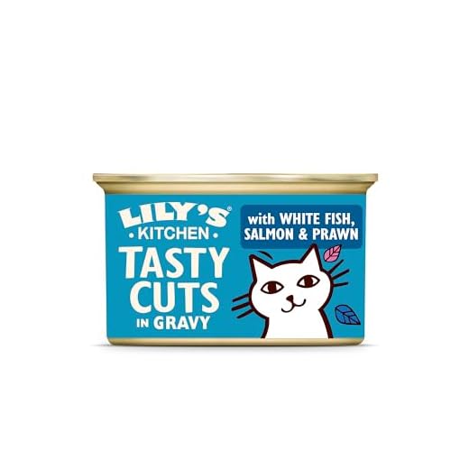 Lily's Kitchen Katzenfutter mit Weißfisch und Lachs