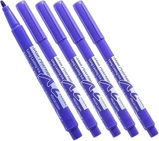 (5 Pack) Mini XL Surgical Markers Stencil Skin Scribes for Marking Piercing and Tattoo Sites & Surgical Aesthetic Procedures