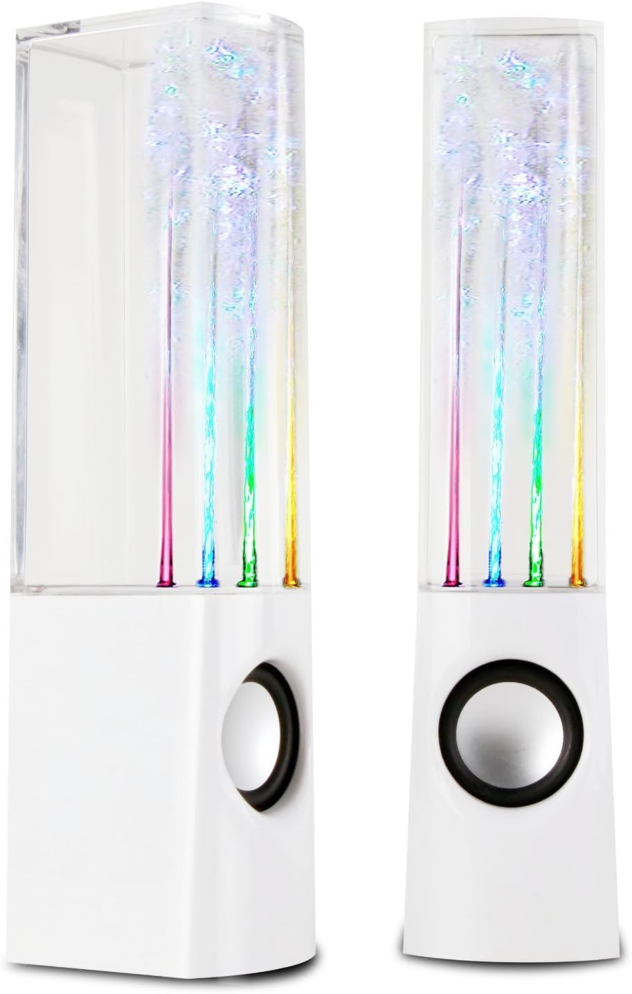 Atake Music Fountain Mini Amplifier Dancing Water Speakers I-station7 Apple Speakers [Black]