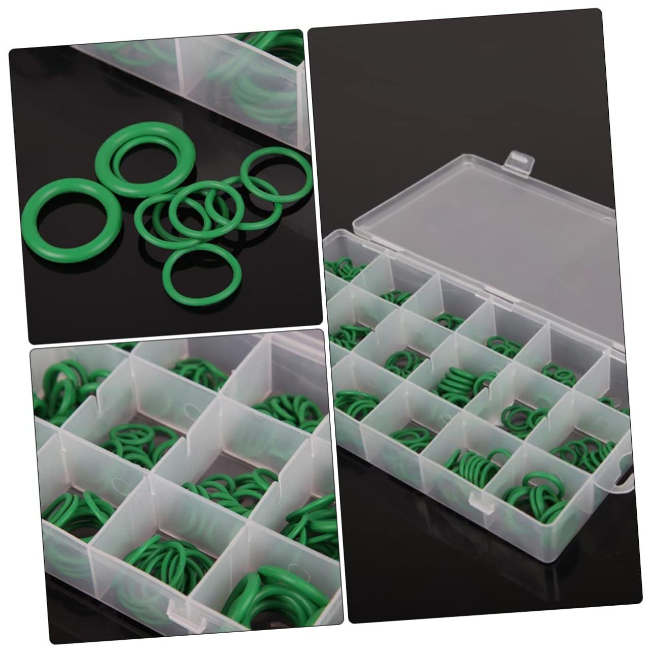 530pcs Gasket Repair Kit for Automotive and Plumbing Sealing Assortment Leak Sealing Gaskets for Home and Mechanical Applications