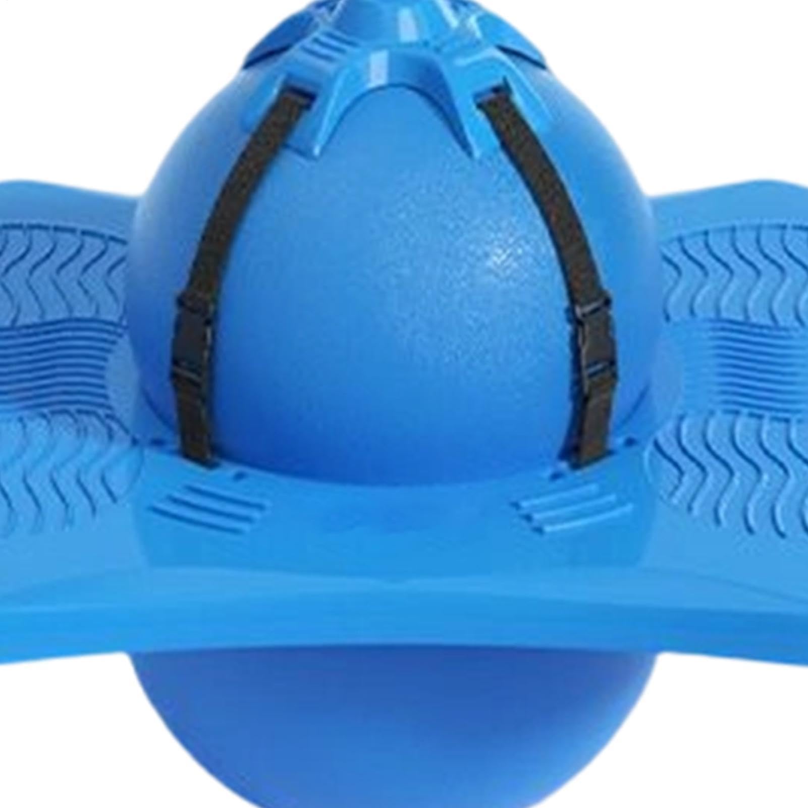 Springendes Spielzeug, interaktiv, leise, mit Griff und Luftpumpe, lustiges Hüpfspielzeug – für Zuhause, Schule, Spiele, Reisen, Sport, Camping