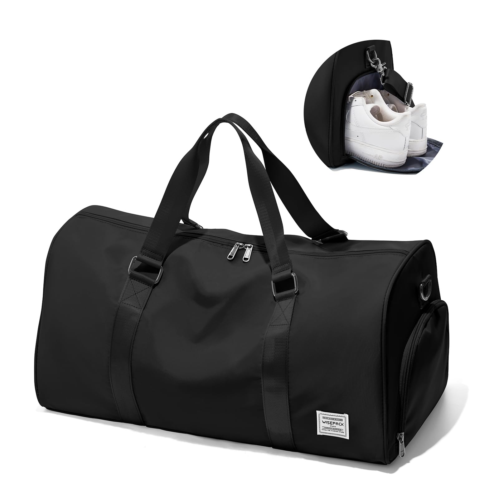 Gym Bag Womens,Travel Duffel Carry on Bag Sport Tote Bag Weekend Overnight Bag