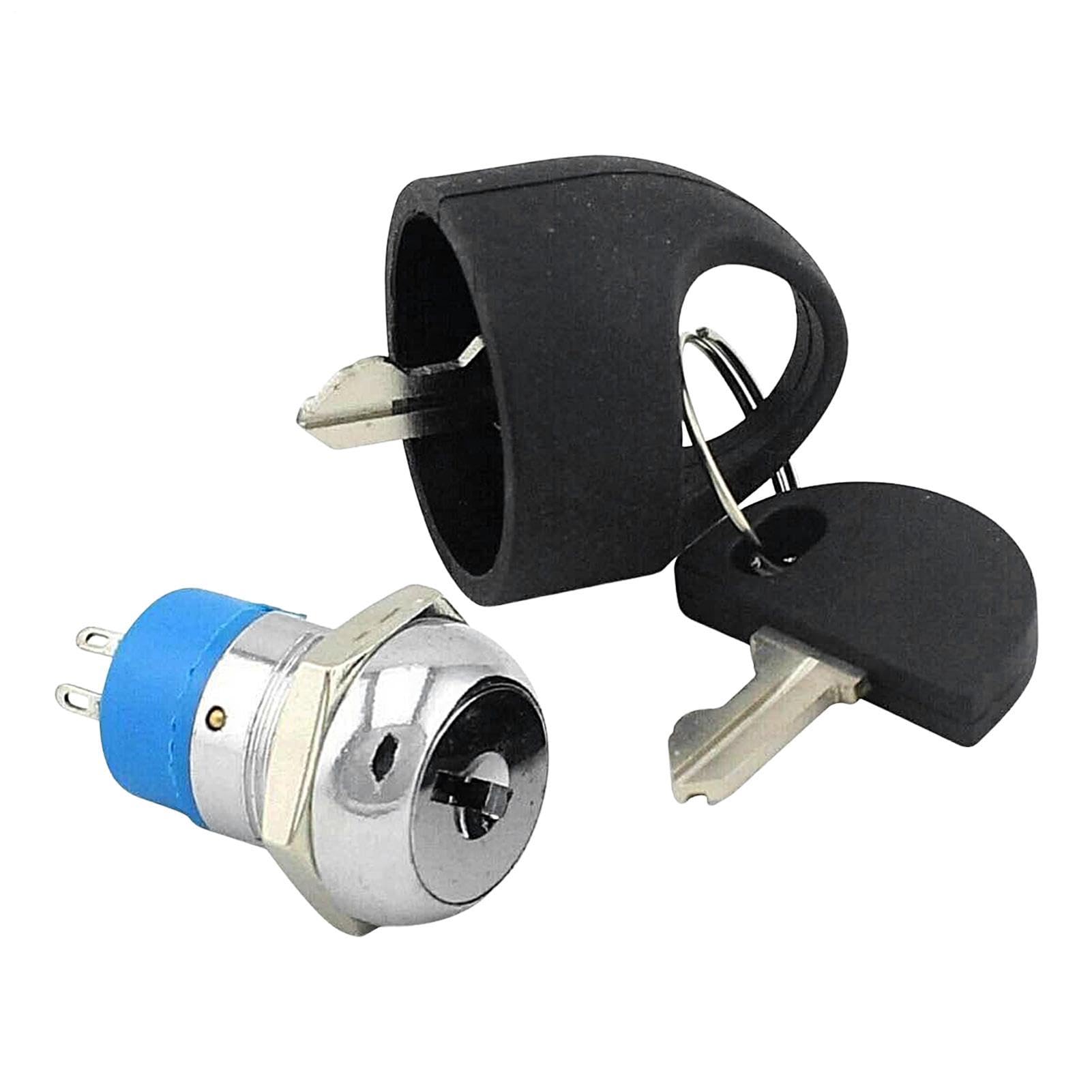 Scooter Ignition Barrel Kit - Zinc Alloy Ignition, Cylinder Barrel | Electric Mobility Power Vehicle Start Hardware Set for Pride Model Compatibility