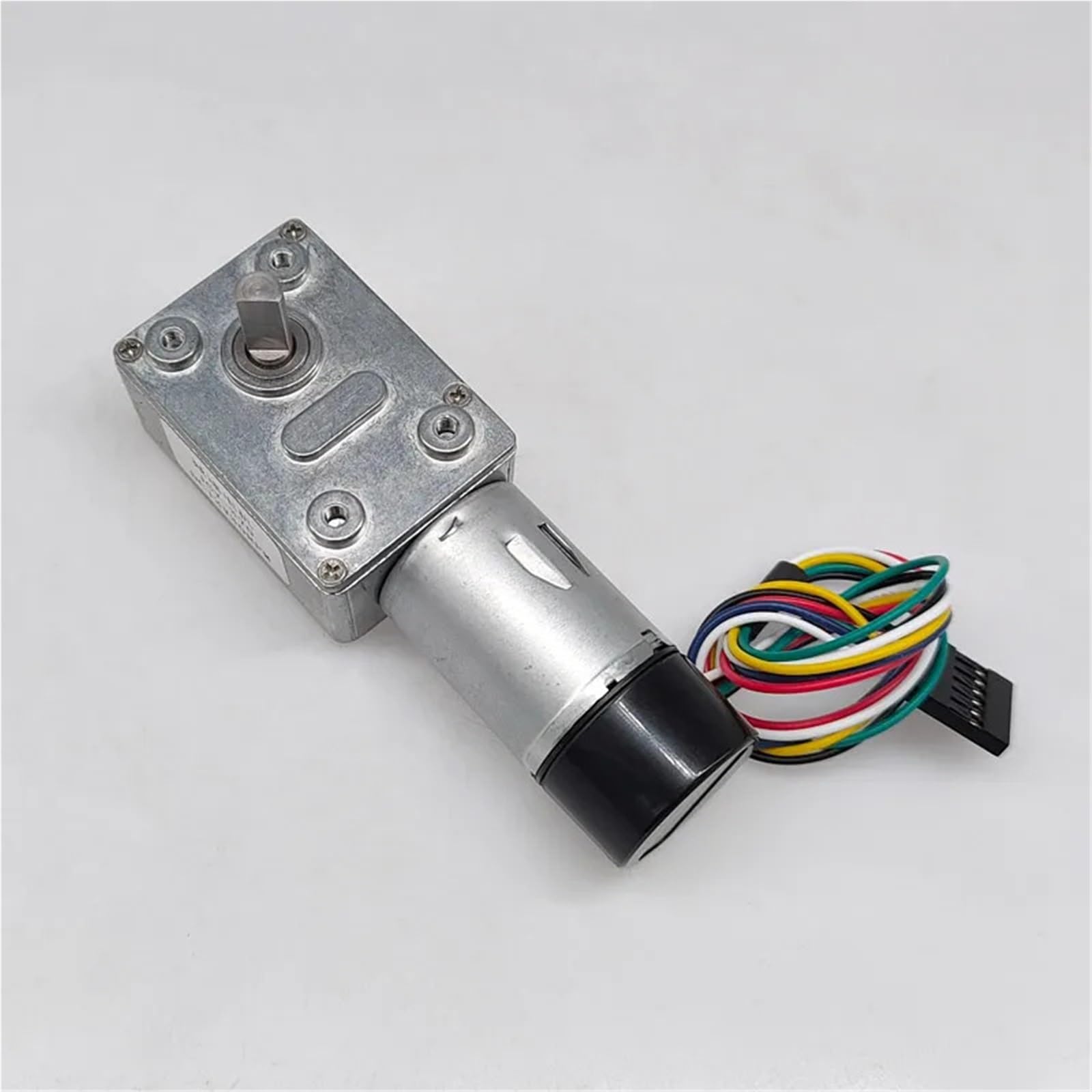 ZGY370EC Gleichstrommotor mit Hallengeber, 11PPR, JGY370, Encode, DC 12 V, Schneckengetriebemotor, hohes Drehmoment, 5–200 U/min