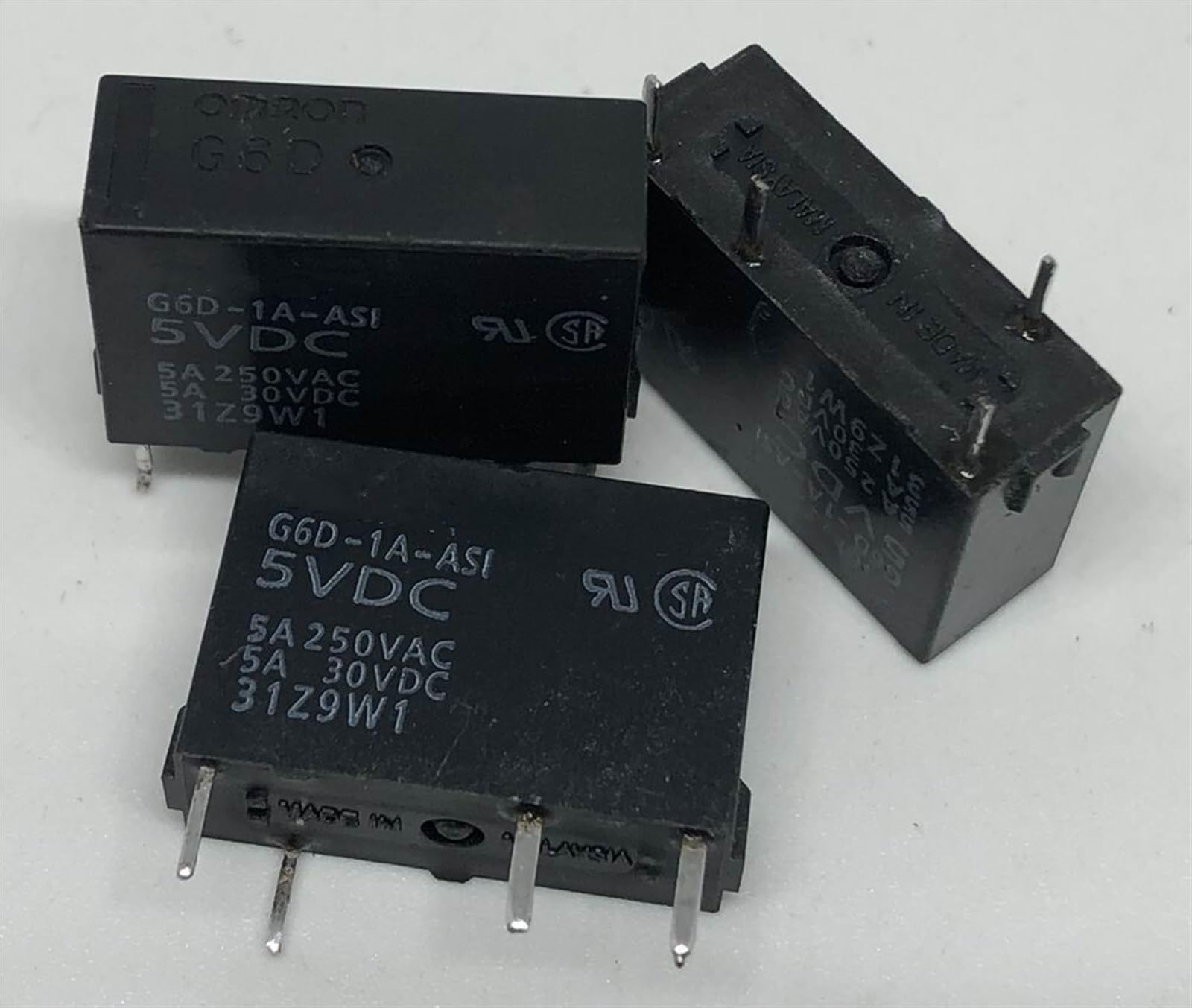 Relé G6D-1A-ASI 5VDC 4 pines reparaciones electrónicas sustitución directa 3