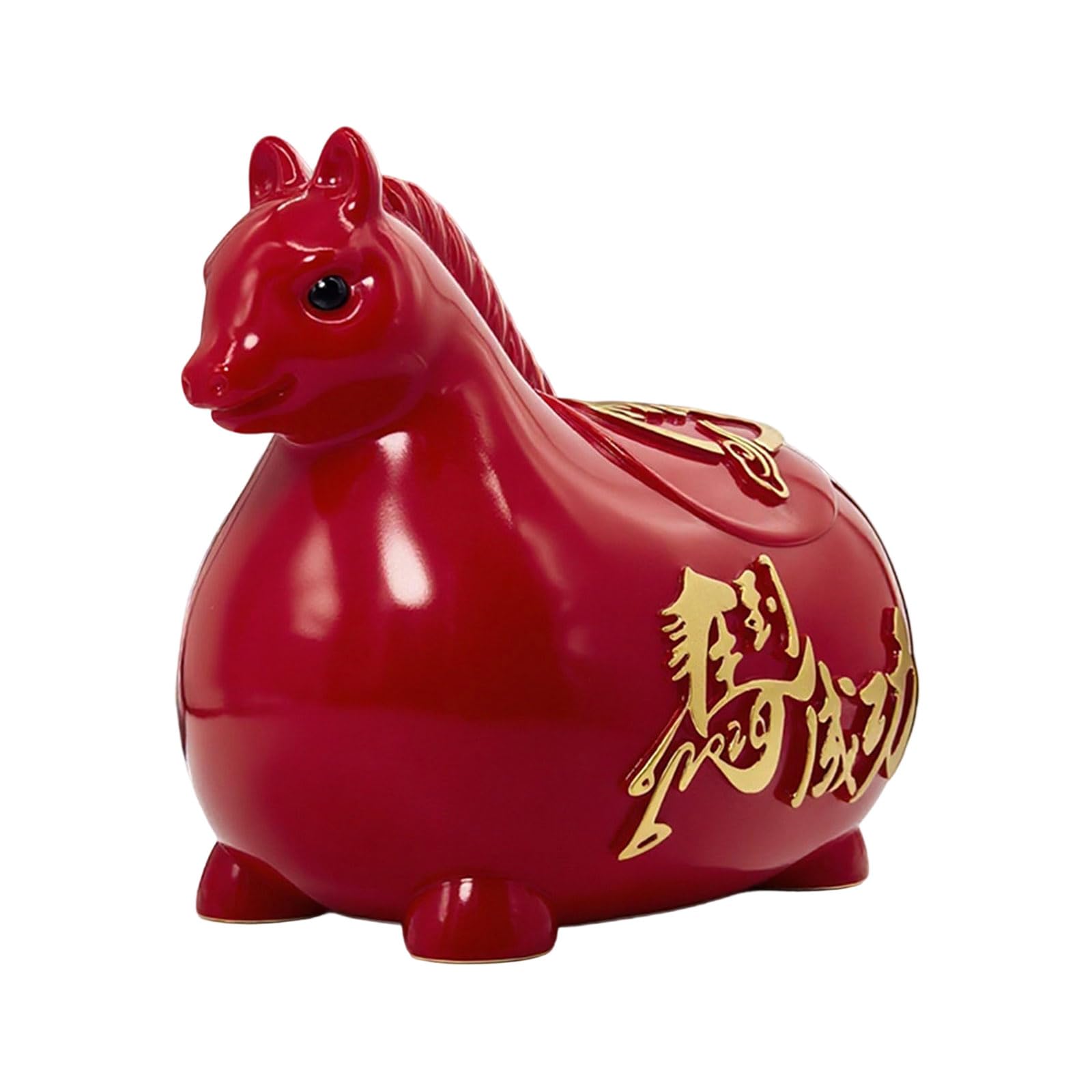 Horse Piggy Banks for Adult Kids Coin Banks Horse Figurines Money Box Jar Horses Statues Desktop Ornament Home Decors Animal Shape Piggy Figurines Home Decors