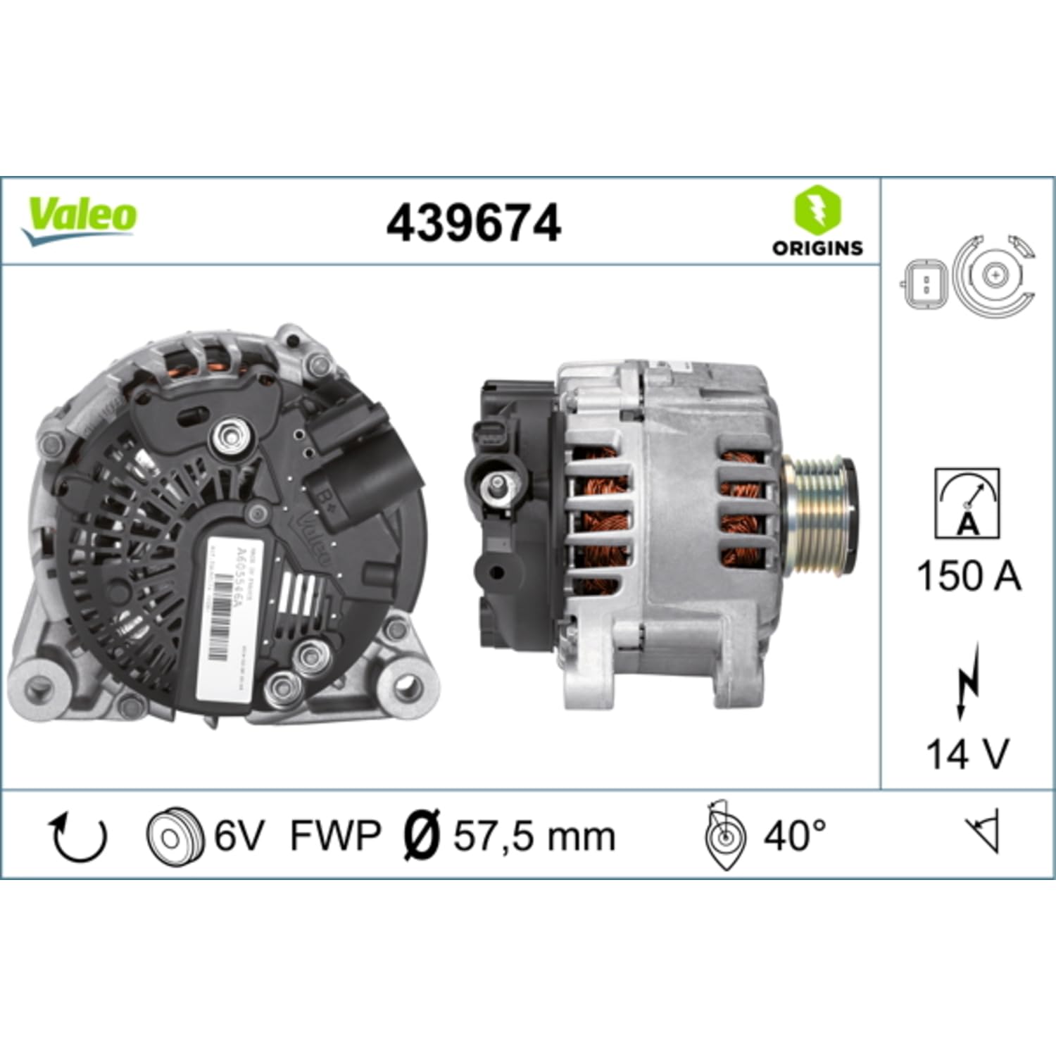Valeo Samochodowa Lampa Samochodowa 439674