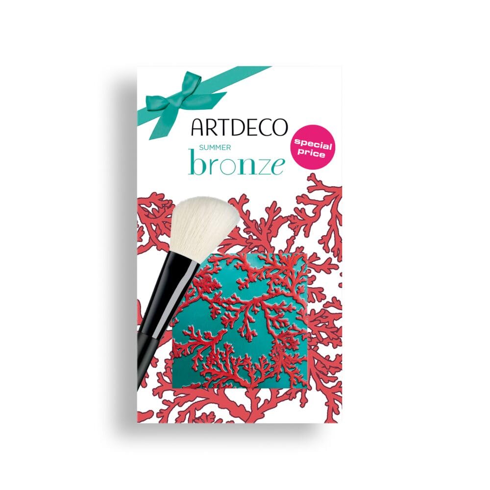 ARTDECO Bronzing Powder Set – Mit Blusher Brush – Perfektes Duo für einen natürlichen Teint – 1 Set