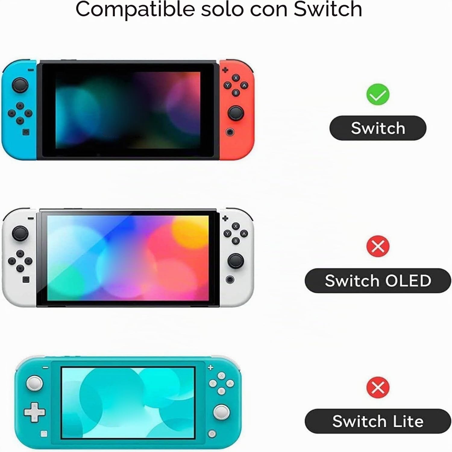 GeekShare Funda Protectora Compatible con Switch - Funda Delgada y Suave de TPU Compatible con Consola Switch y Joy con - Matcha Froggy