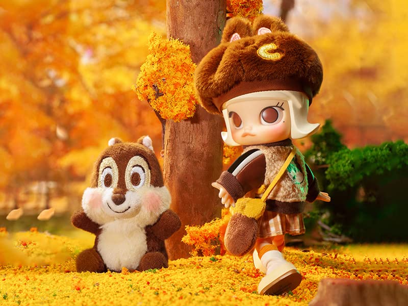 Amazon | POP MART MOLLY チップ&デール チップ PVC&ABS&ナイロン製