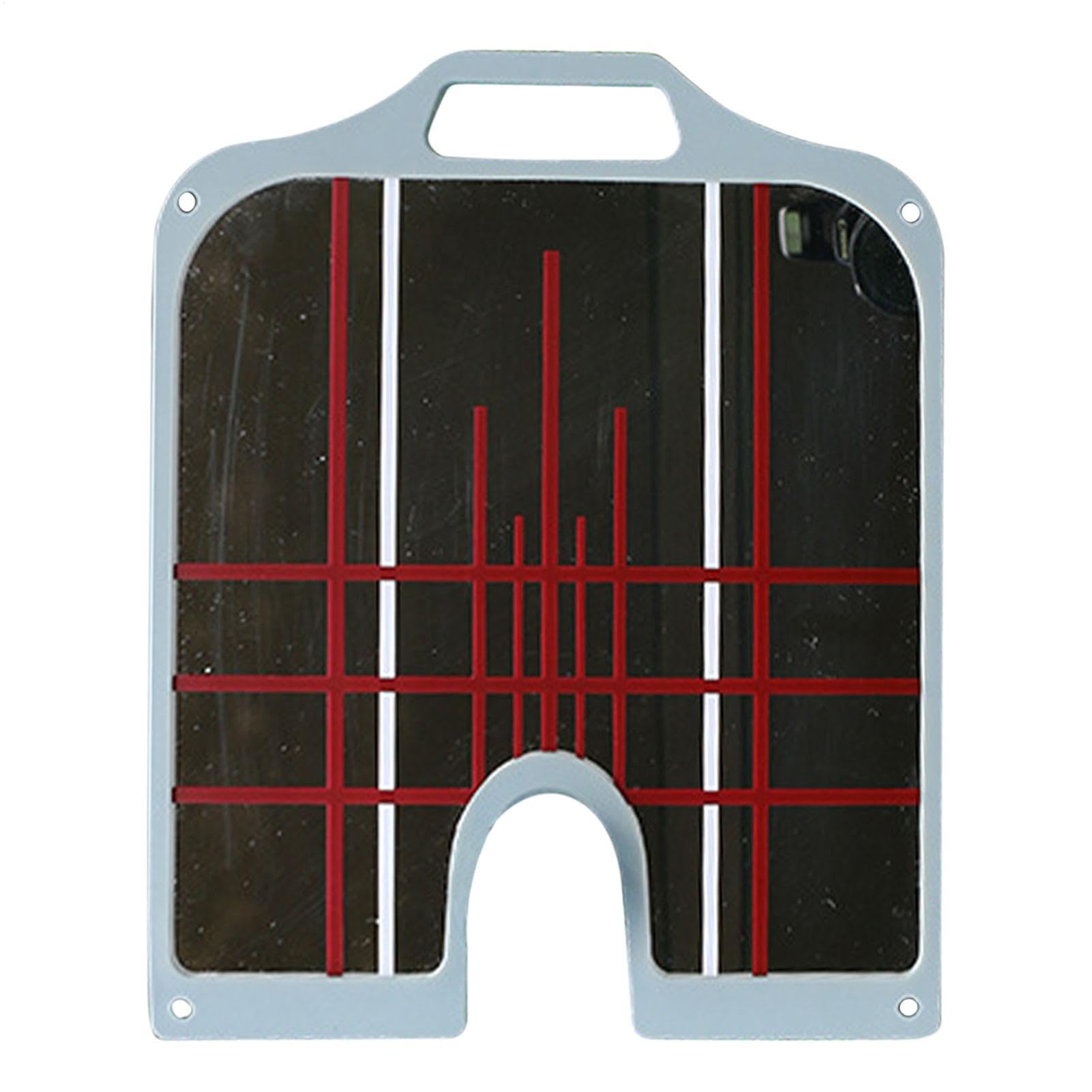 Putting Training Spiegel, Golftraining Spiegel,Acryl Swing Practice Spiegel - Alignment Training Hilfe, Portable Practice Putting Trainer für Indoor- und Outdoor-Training