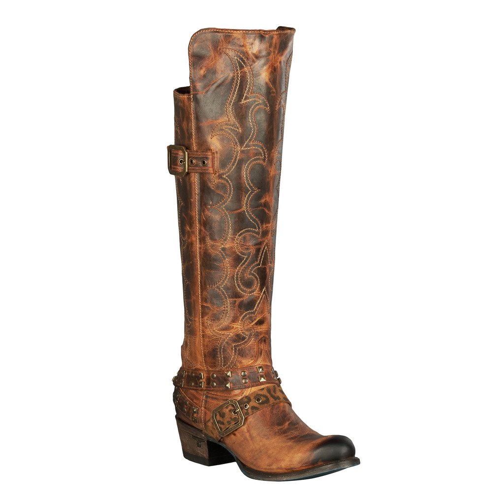 Lane Boots Women's Julie Western Boot, Honey, 9.5 M US