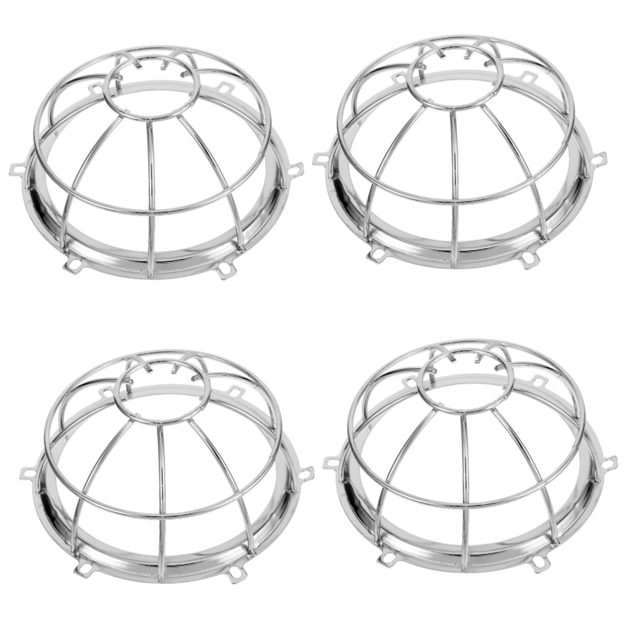 Mikinona 4 Piezas Protector para Detectores de Humo Resistente para Alarma contra Incendios Fácil Instalación Compatible con Sistemas Residenciales y Comerciales