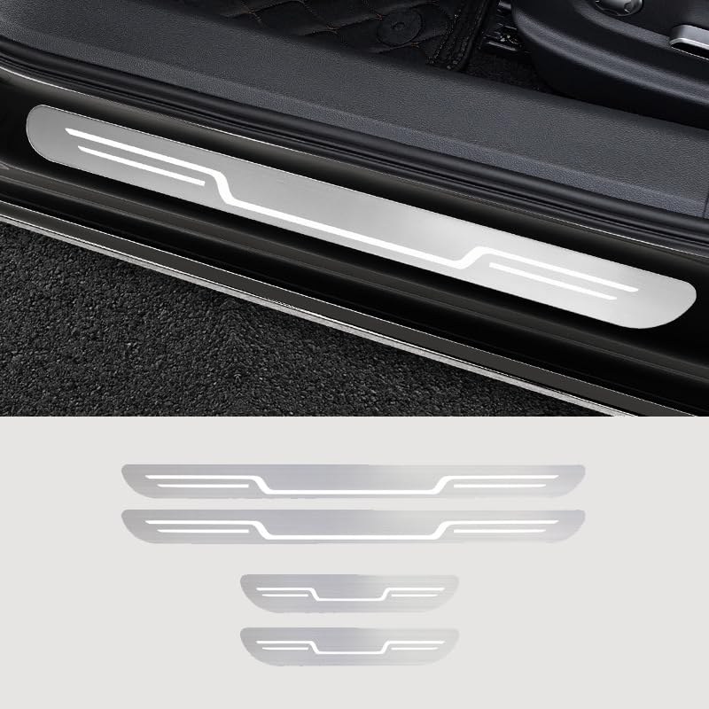 Battitacco Auto Per Renault Symbioz 2024 - Protezione Portiere In Acciaio Inox Anti-Graffio