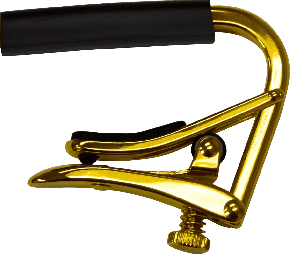 Shubb Golden Capo for Acoustic and Electric Guitar