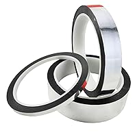 Vista 1 de 3 rollos de cinta, cinta adhesiva de película de poliéster metalizado, cinta Washi para embalaje de regalo, detallando paredes de acento, artes