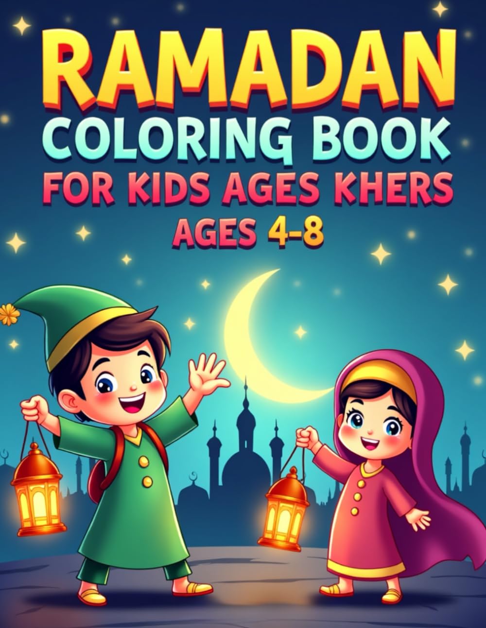 My First Islamic Coloring Book for kids: Ramadan Coloring Pages, Islamic Art, Mosques & Fun Learning Activities