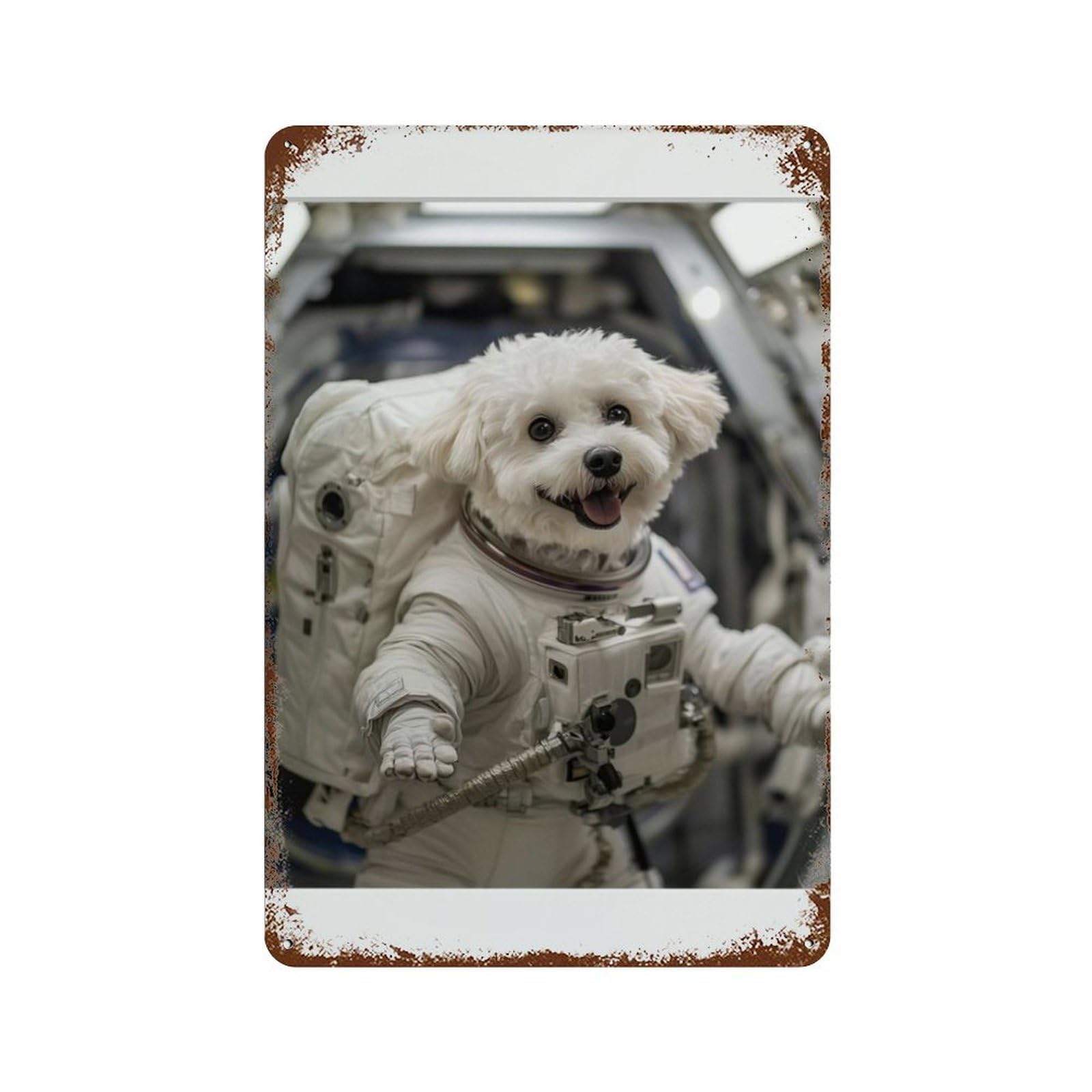xiaoxiaoshen Astronaut, Photography S Wall Decor Art Metal Tin Poster Modern Home Decor Art Home Bar Shop Decorations Vintage Sign 30x20cm